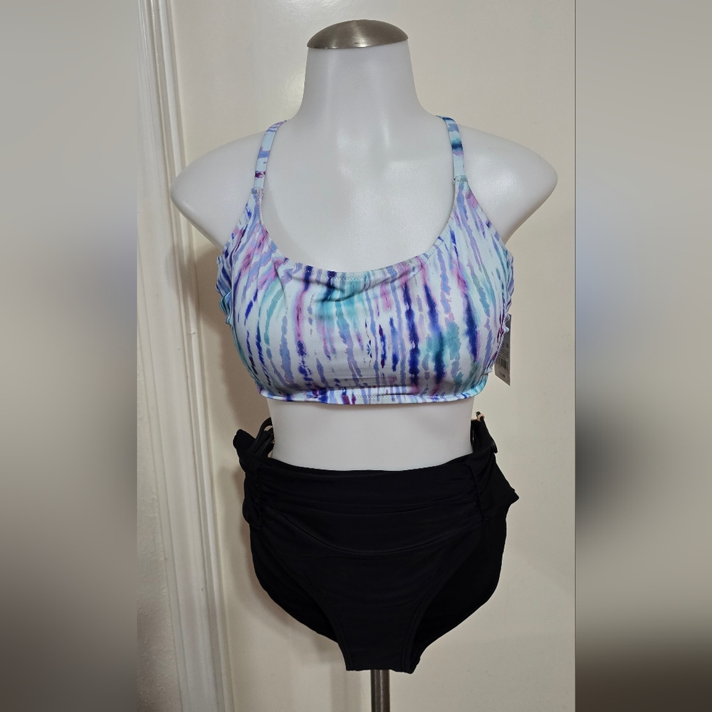 #06715 Women's Tie-Dye Swim Set